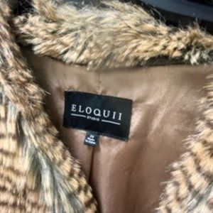 Eloquii Studio Faux Fur Vest